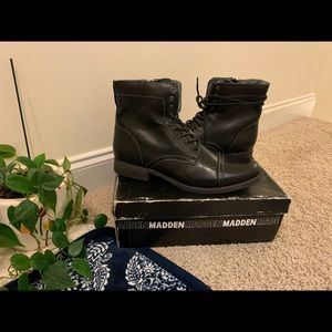 Madden Tylerr Motorcycle/Combat boots - NWOT